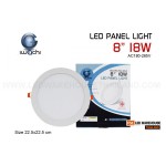 โคมฝังฝ้า 8"18W ทรงกลม IWACHI-PANAL-8-18W-R แสงขาวและแสงวอร์มไวท์